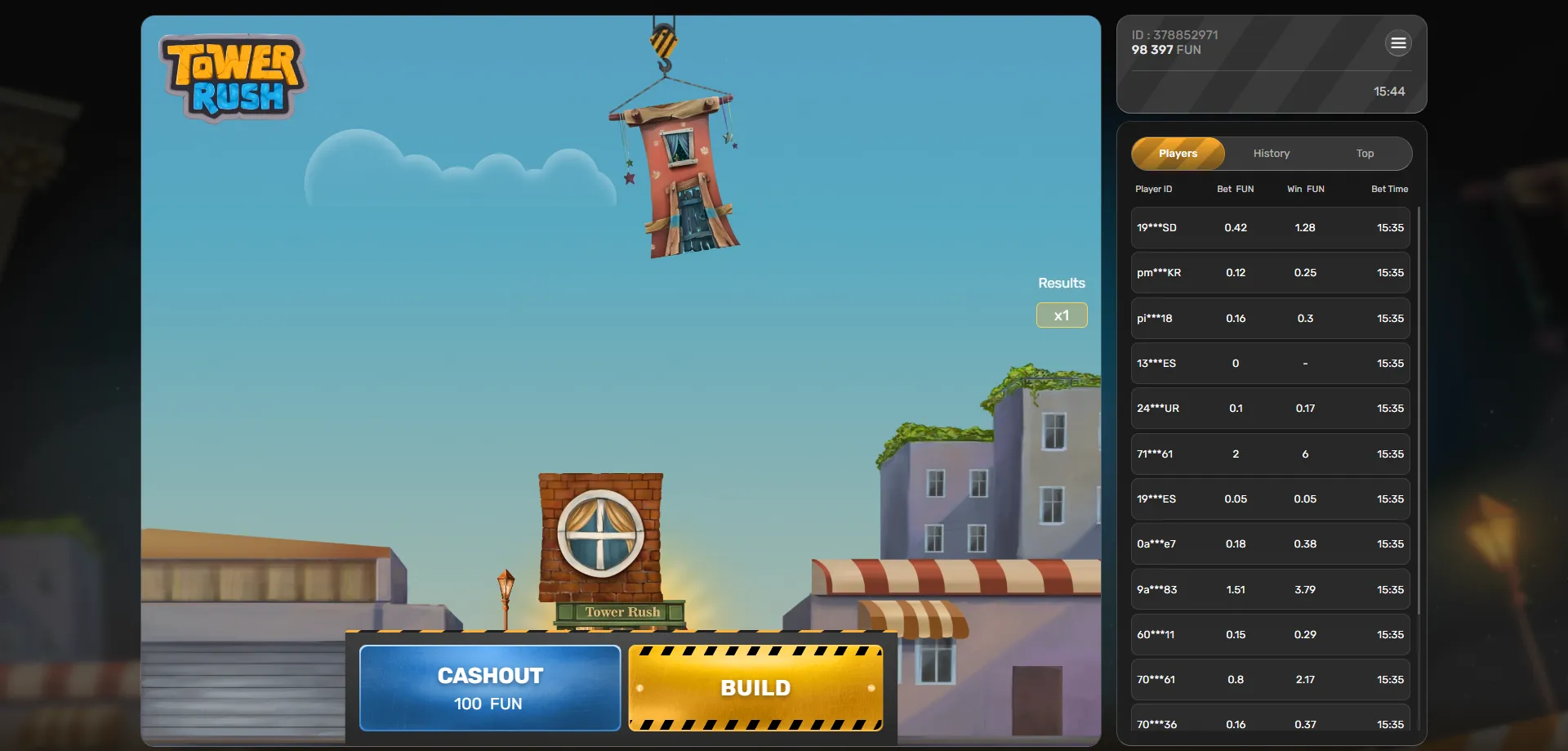 Tower Rush game — jeu de construction de tour en ligne Côte d'Ivoire